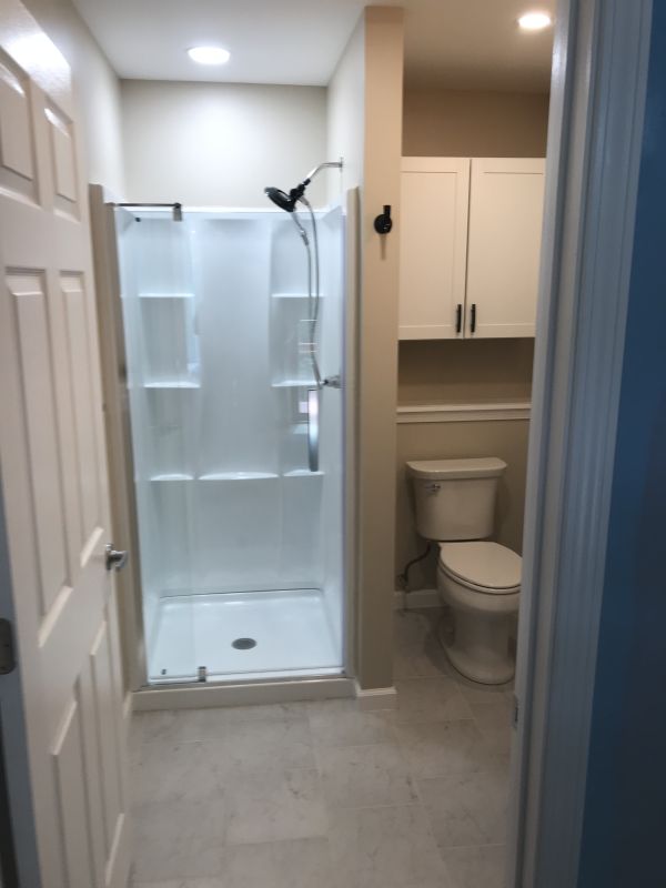 Bathroom renovation by Sparrow Contracting